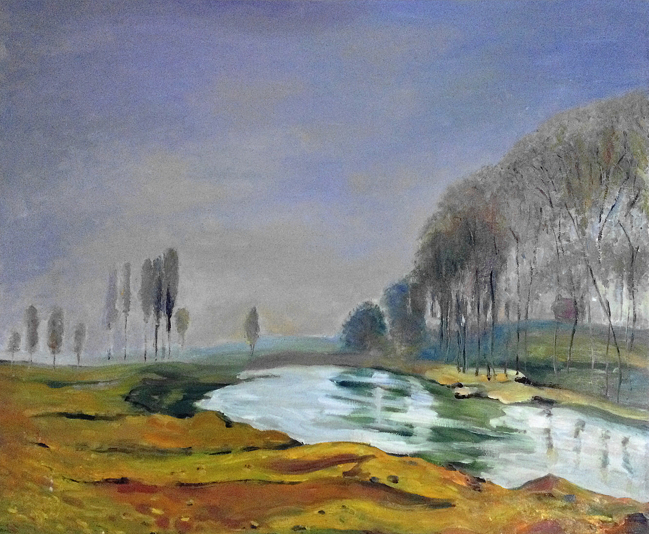 風(fēng)景油畫(huà)（圖ZMzMwNDkxNjQ=） - 繪畫(huà) - 站酷設(shè)計(jì)師簍簍開(kāi)飛機(jī)原創(chuàng)素材 - 站酷ZCOOL