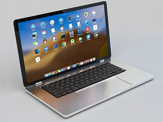 c4d 电商 产品建模 渲染 笔记本电脑 电子产品