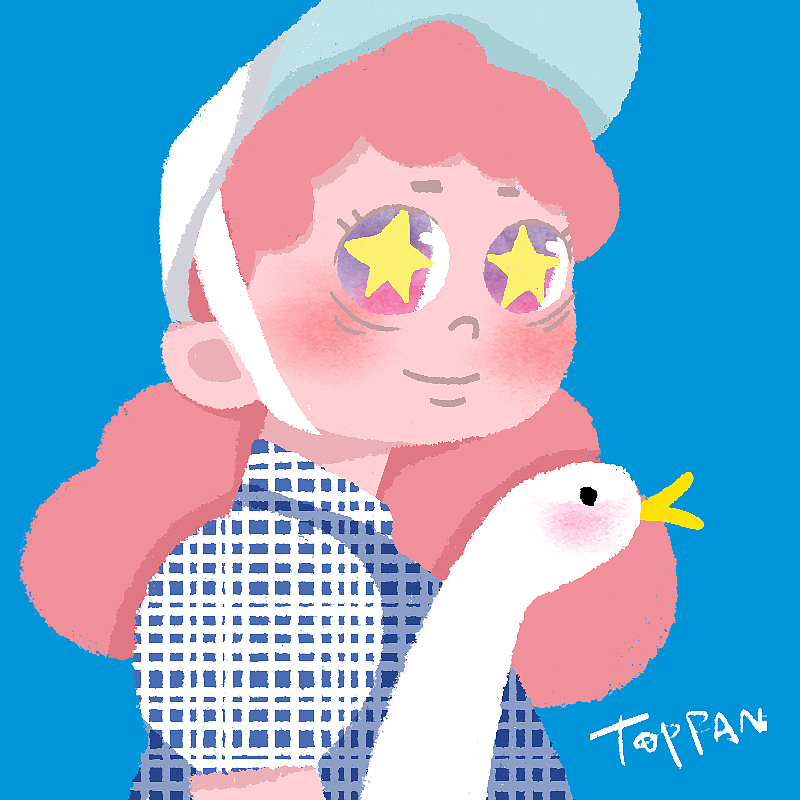 插画练习-一组阔爱的小女孩（图ZMjAyMjkzMDQw） - 创作习作 - 站酷设计师陶普芬儿原创素材 - 站酷ZCOOL