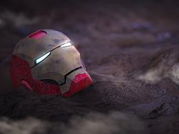 C4D+Octane/ironman_helmet