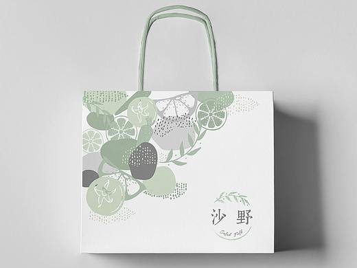 沙野沙拉 包装袋设计