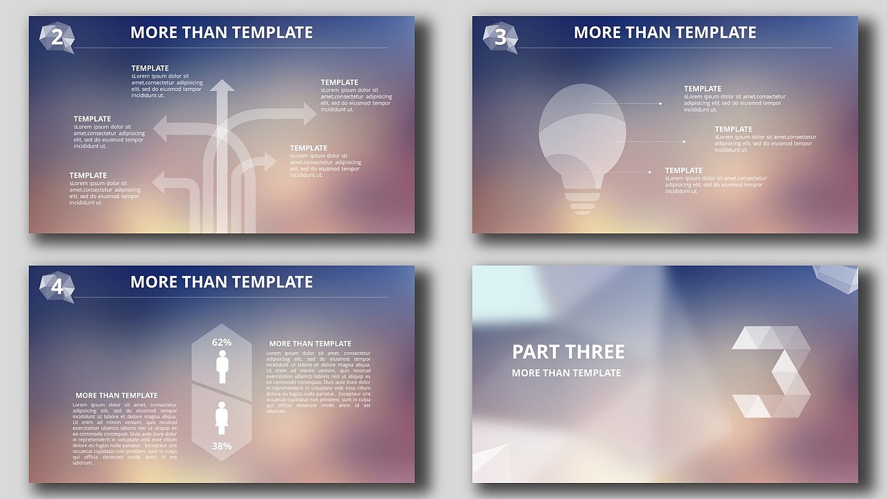 IOS多边形完美结合模板12（干净透彻，潮流霸气）（图ZOTk0Nzk2ODg=） - PPT/Keynote - 站酷设计师叶兵PPT原创素材 - 站酷ZCOOL