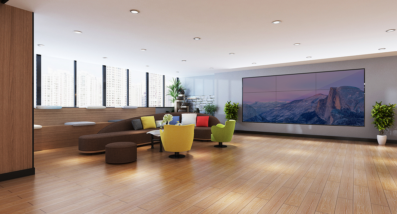 中国教育培训联盟总部创意办公空间设计（图ZNTkyNjM0NjQ=） - 家装设计 - 站酷设计师毛也原创素材 - 站酷ZCOOL