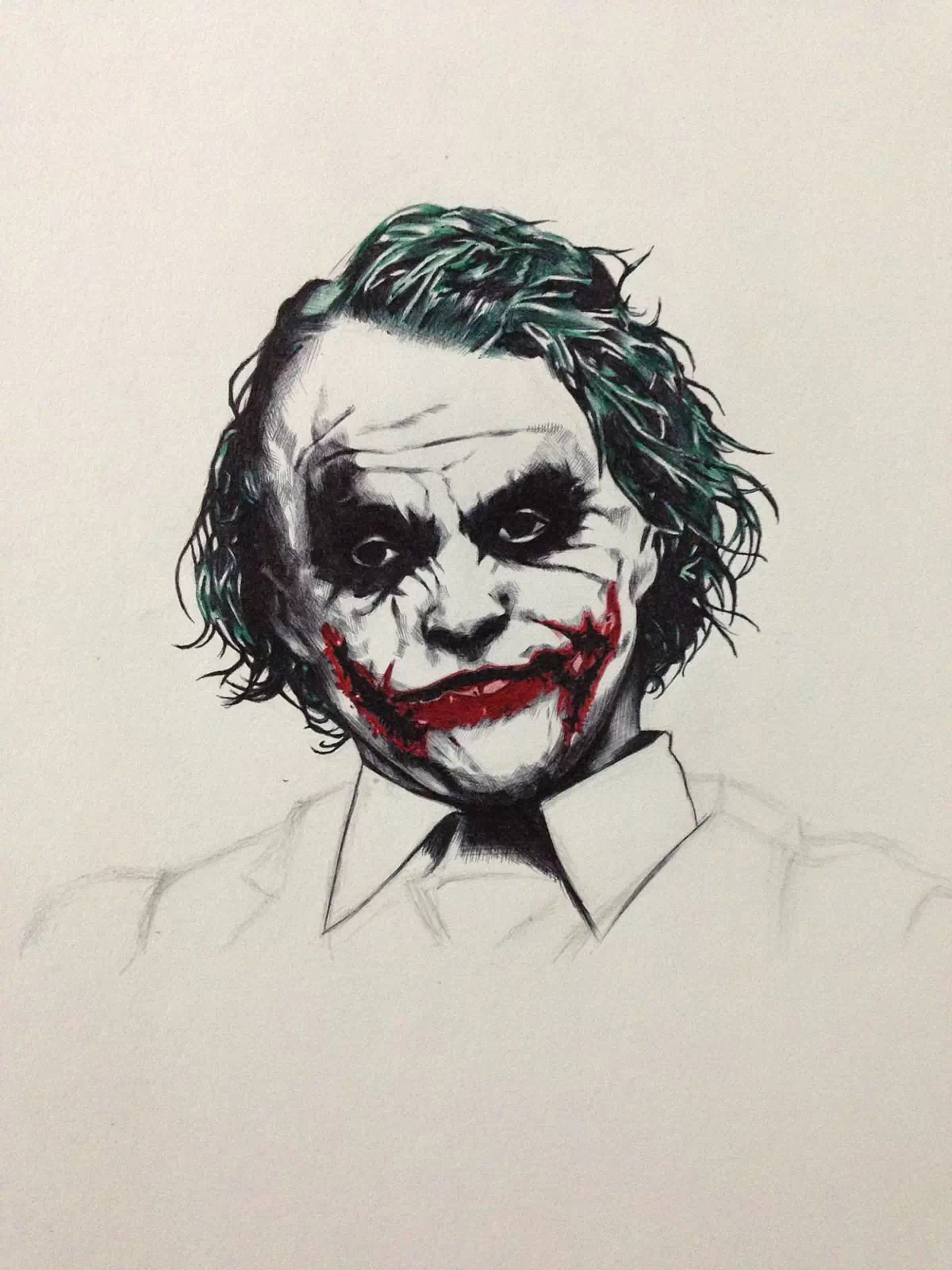 (圆珠笔)黑暗骑士joker