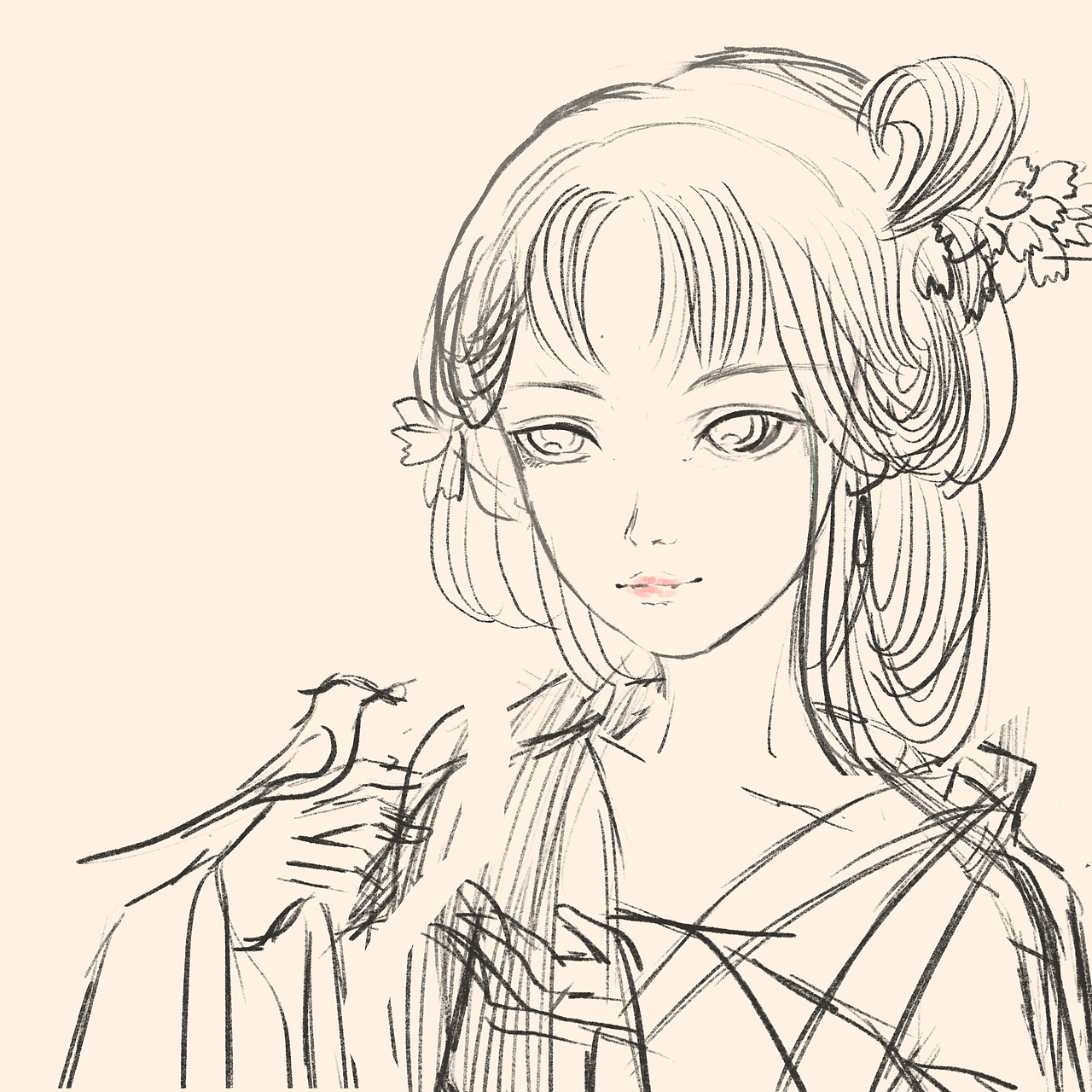 巧笑盼兮,闻耳语