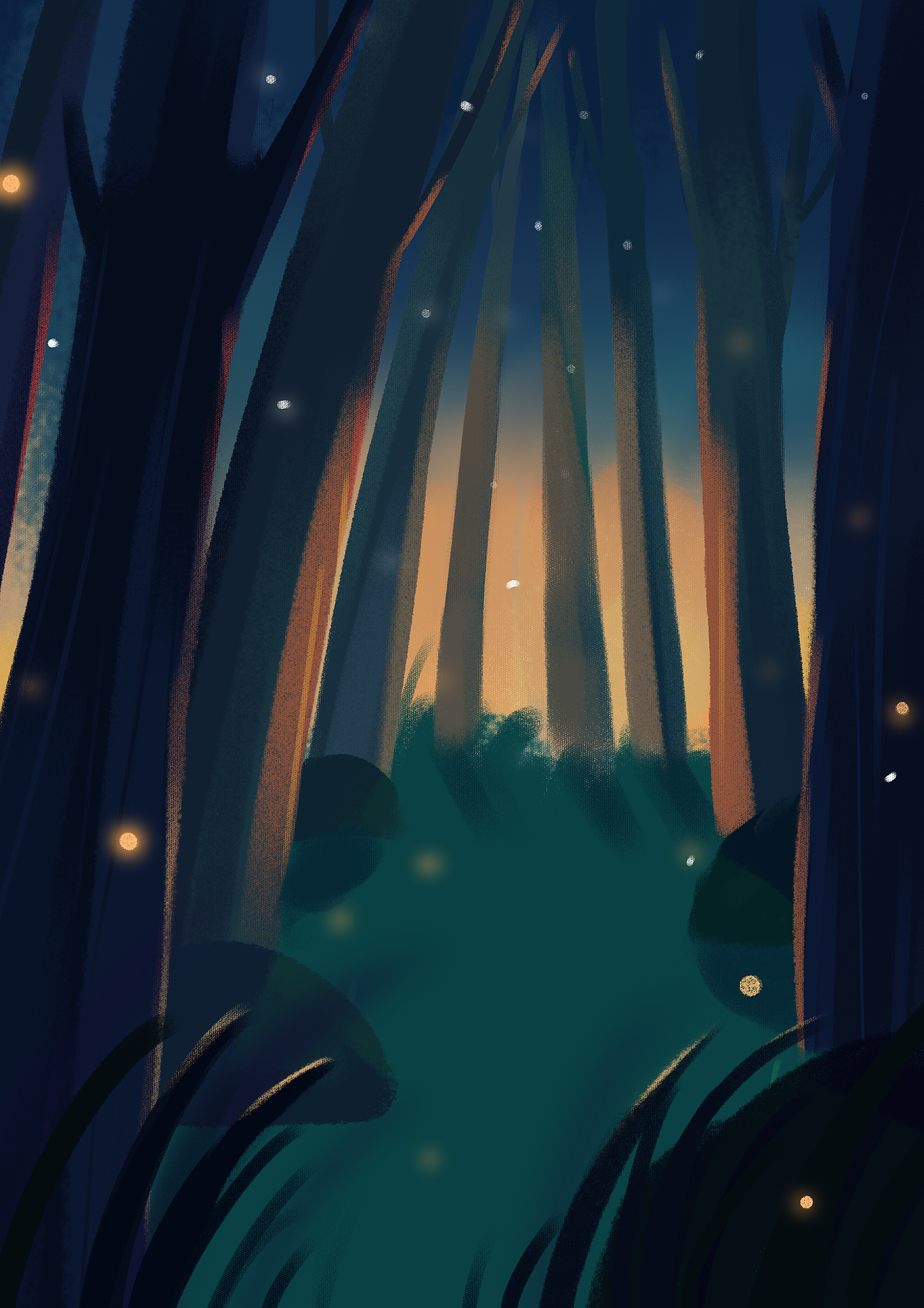 速涂配色练习（图ZMjU0MTE5MDAw） - 创作习作 - 站酷设计师砚川砚川原创素材 - 站酷ZCOOL