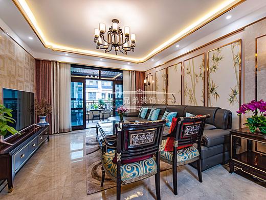 照母山北大资源博雅全套设计|北大资源博雅新中式混搭