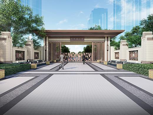 lumion8.0项目展示区效果图