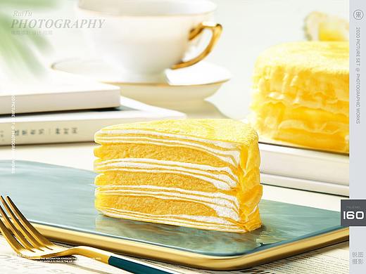 榴莲蛋糕 & 食品摄影 东莞锐图摄影