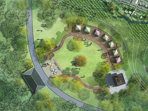 露营地平面布局设计