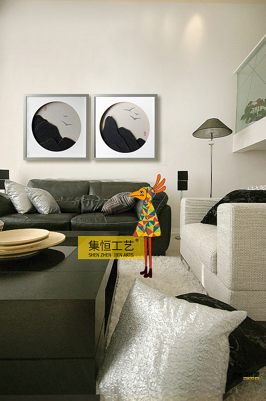 实物画、装饰画、画品效果图、创意画品、