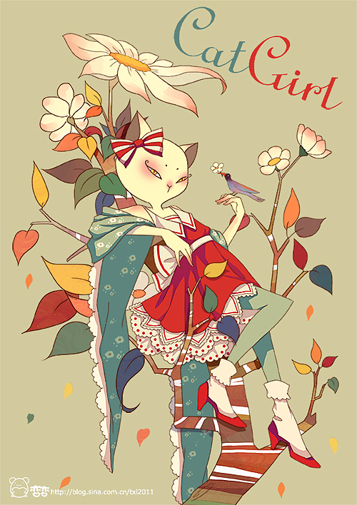 猫女孩