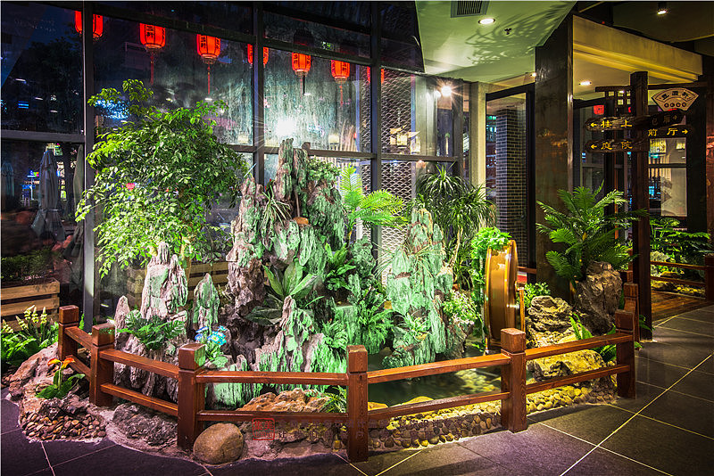 餐饮设计案例：丰圆轩深圳（图ZMjExMTI3NDI4） - 家装设计 - 站酷设计师集美山田组设计院原创素材 - 站酷ZCOOL