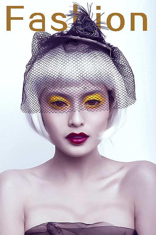 杂志封面人物精修