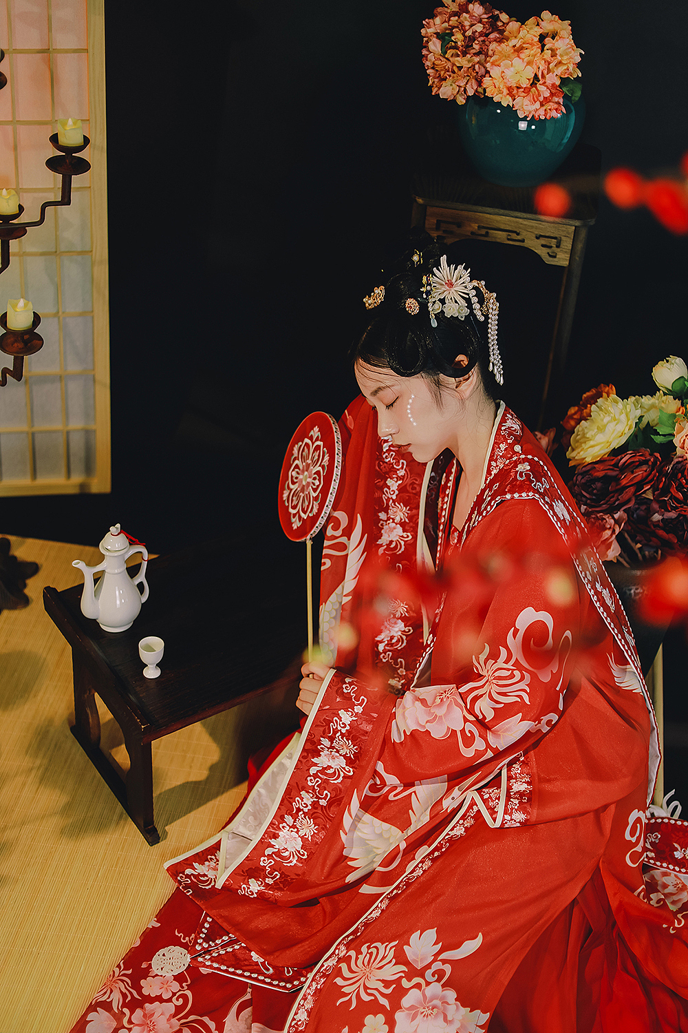 夜月一帘幽梦,春风十里柔情