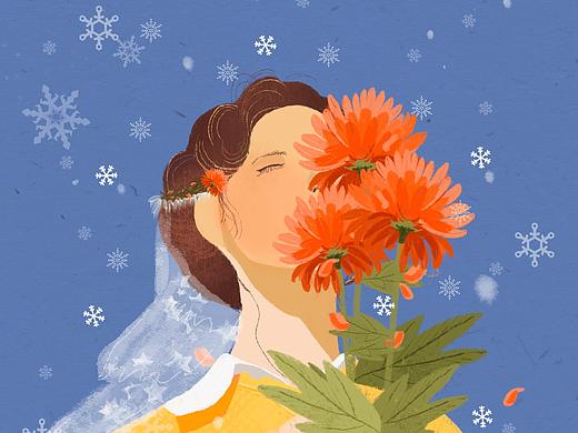 我爱冬天（个人主页-ZNDk5Njk0NDg=） - 艺术插画 - 站酷设计师乐一溜原创素材 - 站酷ZCOOL