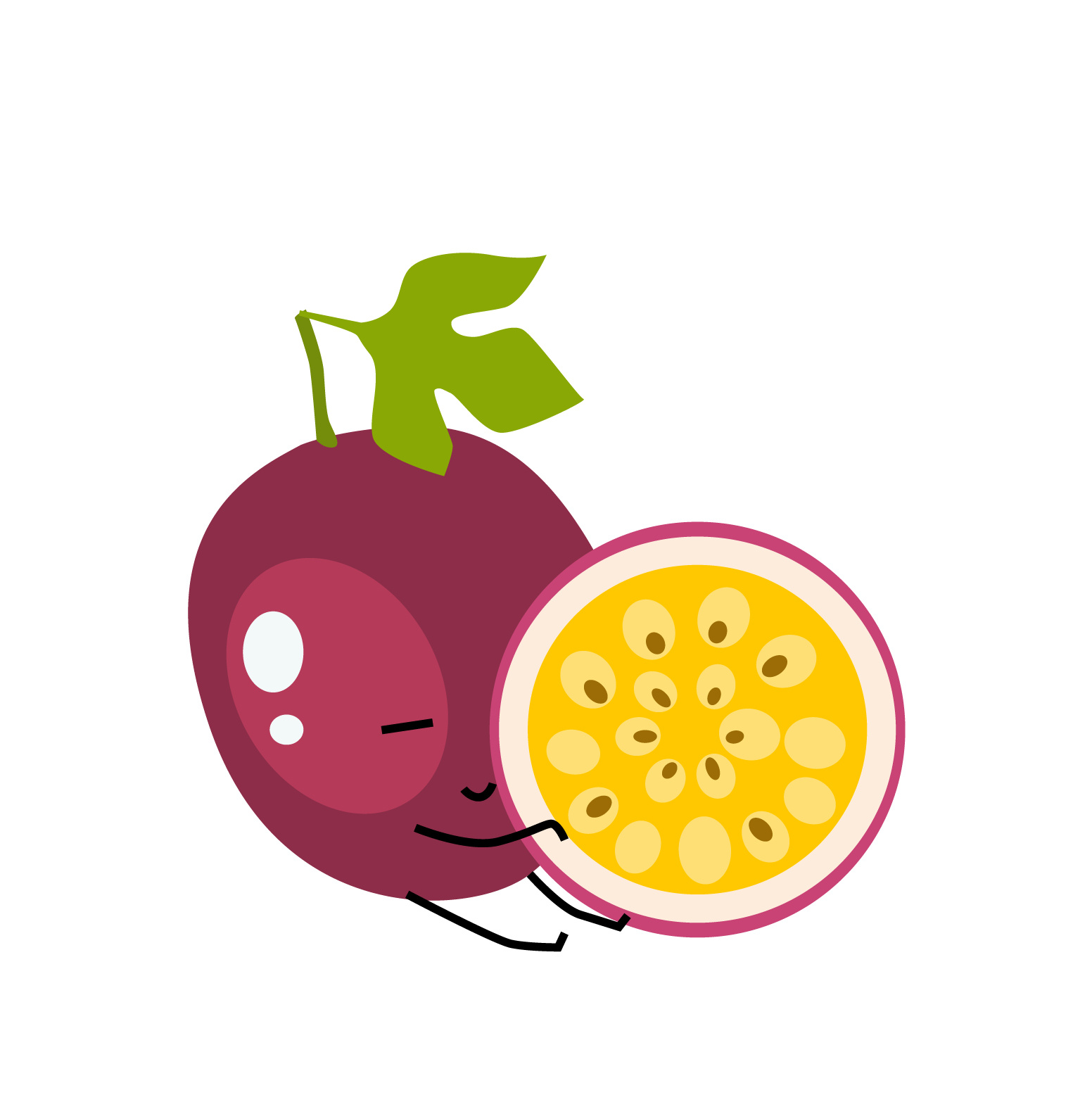 一组水果生鲜拟人图标设计|平面|吉祥物|怪兽先生啊 - 原创作品 - 站酷 (ZCOOL)