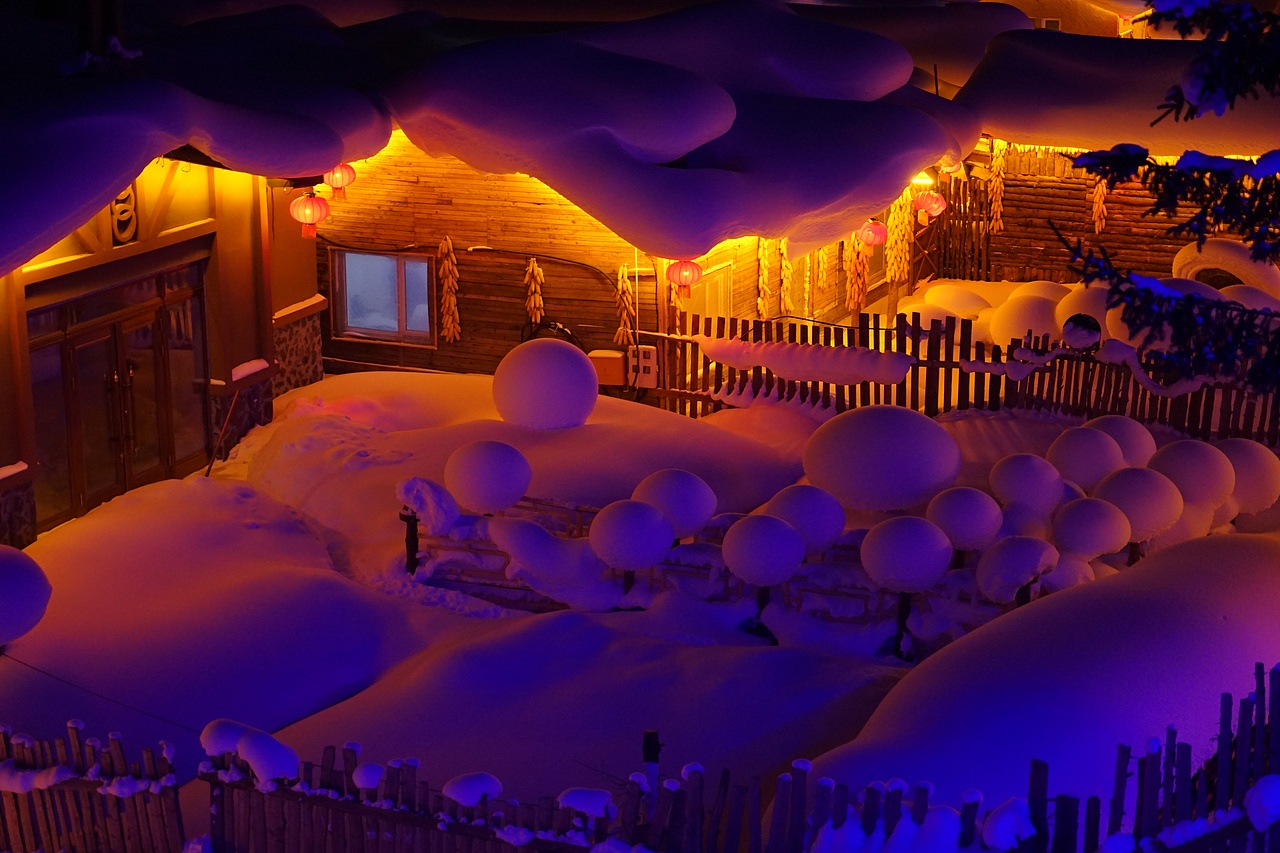 【2017·记录生活】东北雪乡（图ZMjQxNDcyMDgw） - 风光摄影 - 站酷设计师席振凯原创素材 - 站酷ZCOOL