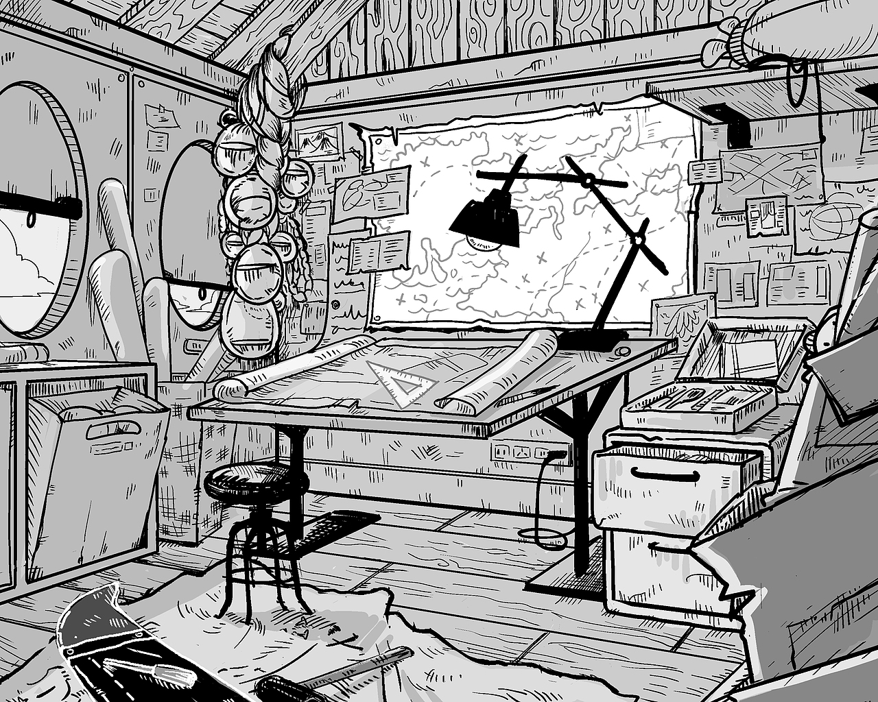 工作室一角（图ZMjg0NTA4NjY4） - 创作习作 - 站酷设计师姜凯拉原创素材 - 站酷ZCOOL