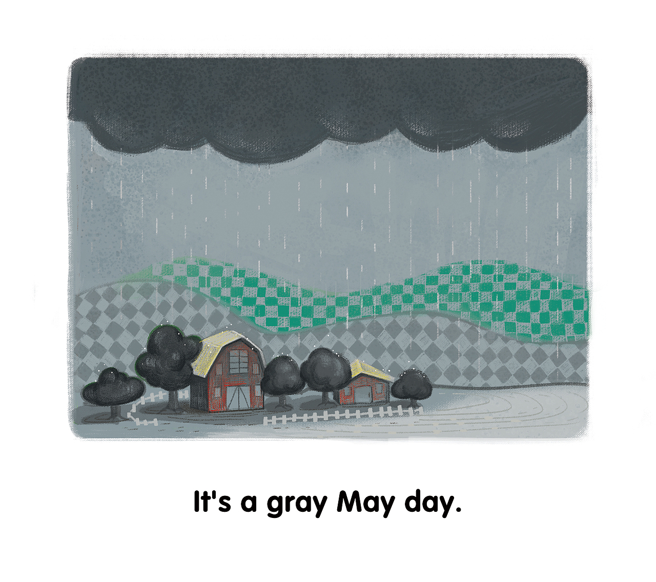 《The Gray May Day》灰蒙蒙的五月的一天