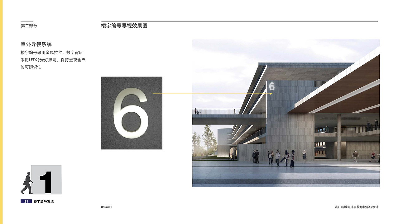 滨江新建小学校园导视设计