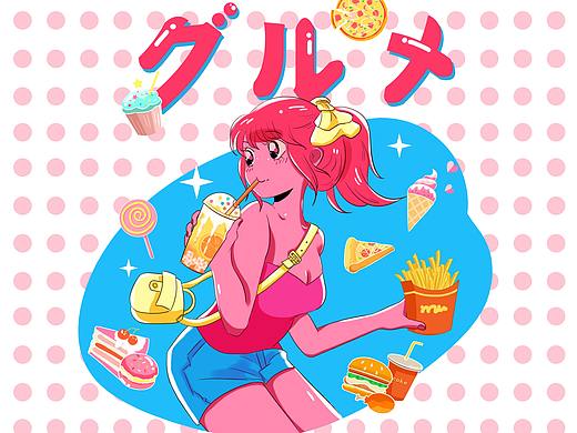 日系动漫插画