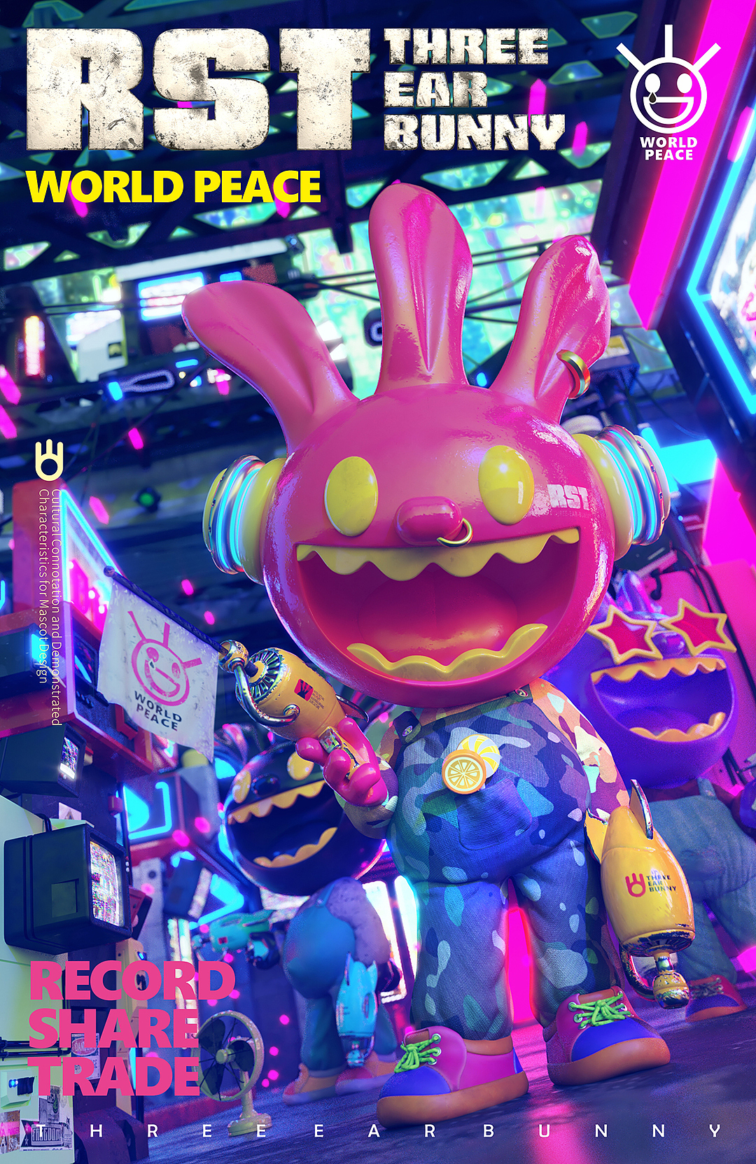 我的2021-三耳兔和我(图ZMjgzODc0Njky) - IP形象 - 站酷设计师李三口LEE原创素材 - 站酷ZCOOL