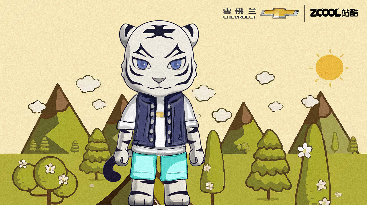 感受自然（圖ZMzA3NjMzNjg0） - IP形象 - 站酷設(shè)計師誰為情種原創(chuàng)素材 - 站酷ZCOOL