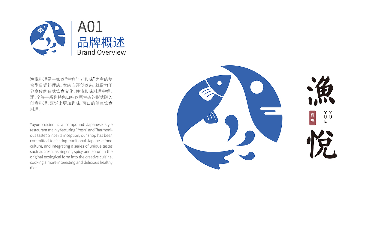 渔悦料理 VI手册（图ZMjA0MzY4MTg0） - 书籍/画册 - 站酷设计师深海小脚原创素材 - 站酷ZCOOL