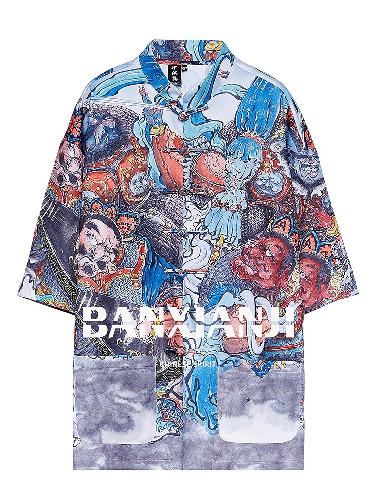 鸣鸿 x 半闲集《四大天王》联名服装集