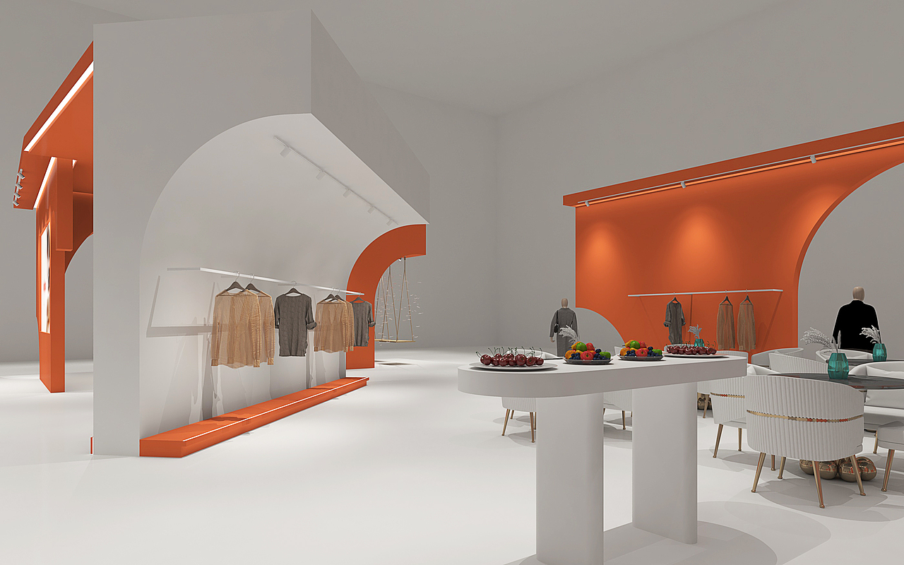 服装展台（图ZMjY4ODMyNjEy） - 展陈设计 - 站酷设计师灵溪溪溪原创素材 - 站酷ZCOOL