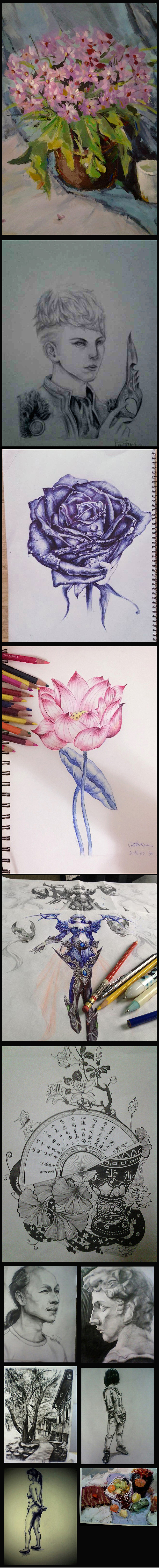 素描、色彩、速写集