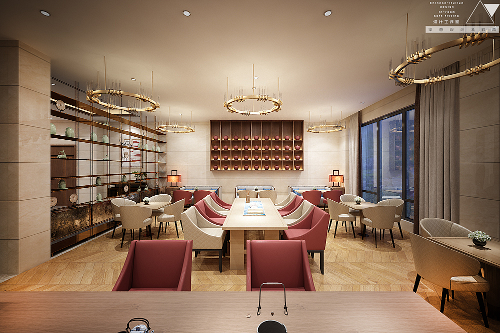 怡程酒店·酒店大堂·室内设计方案