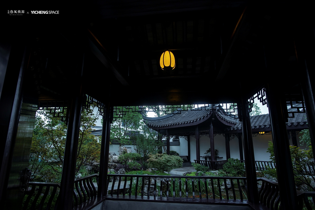 庭院 | 蓝城·春风桃园 | 空间摄影