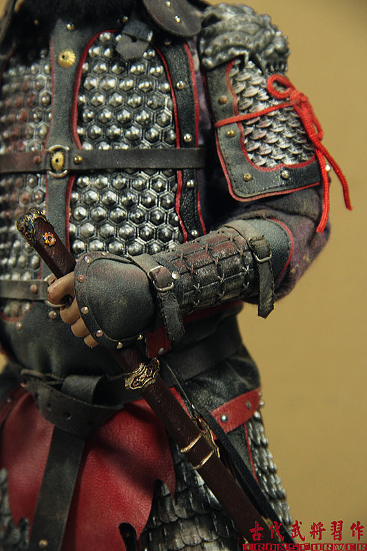 甲片,吞肩兽,头盔均为3d打印.