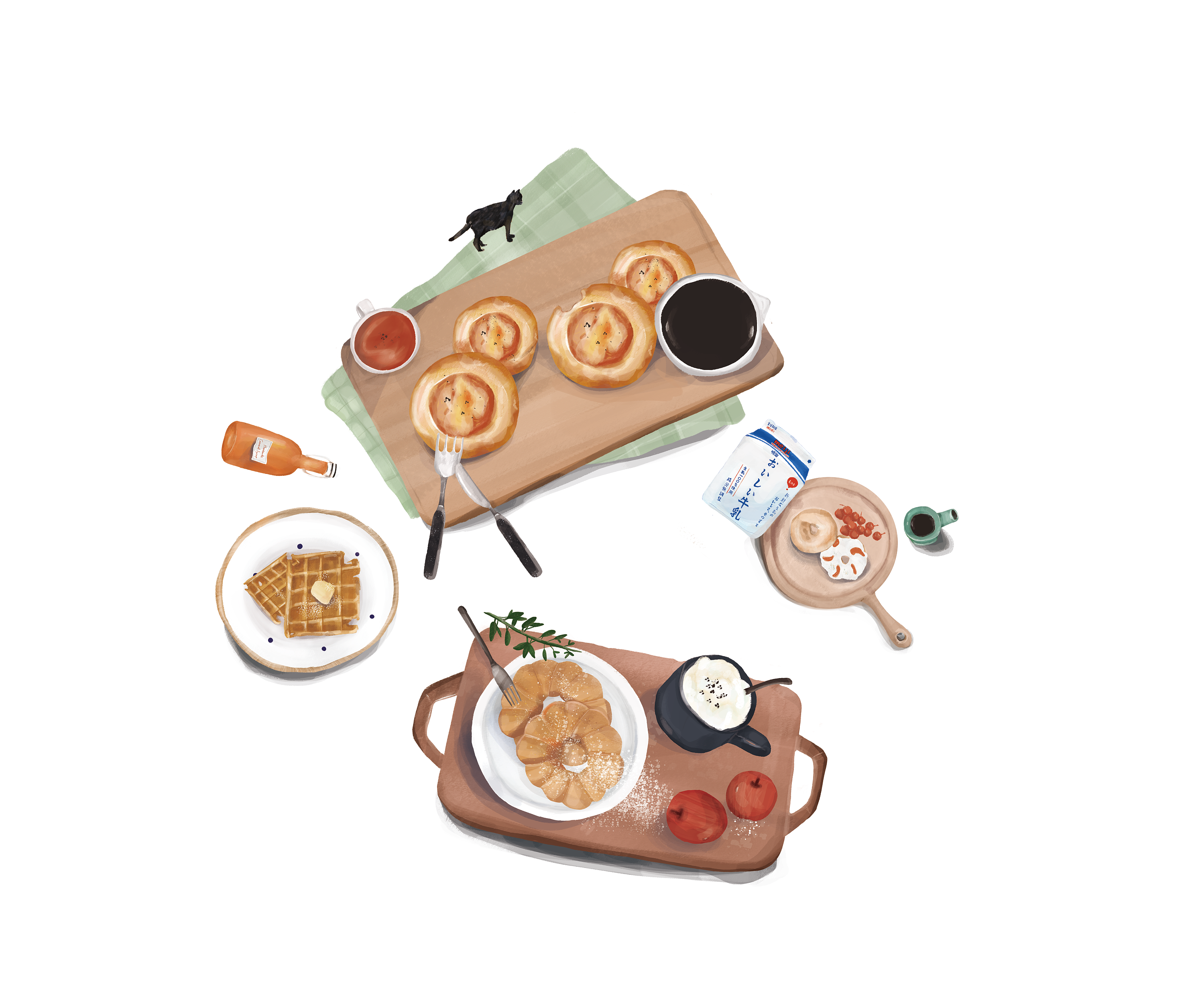 野餐吧!|插画|商业插画|xinyinchen - 原创作品 - 站酷 (zcool)