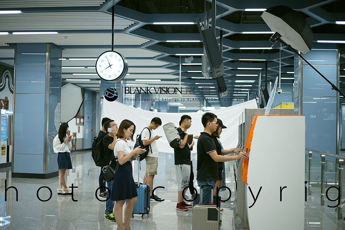 银联移动支付地铁站广告（图ZMTc2MjM4MTky） - 人像摄影 - 站酷设计师留白视觉原创素材 - 站酷ZCOOL