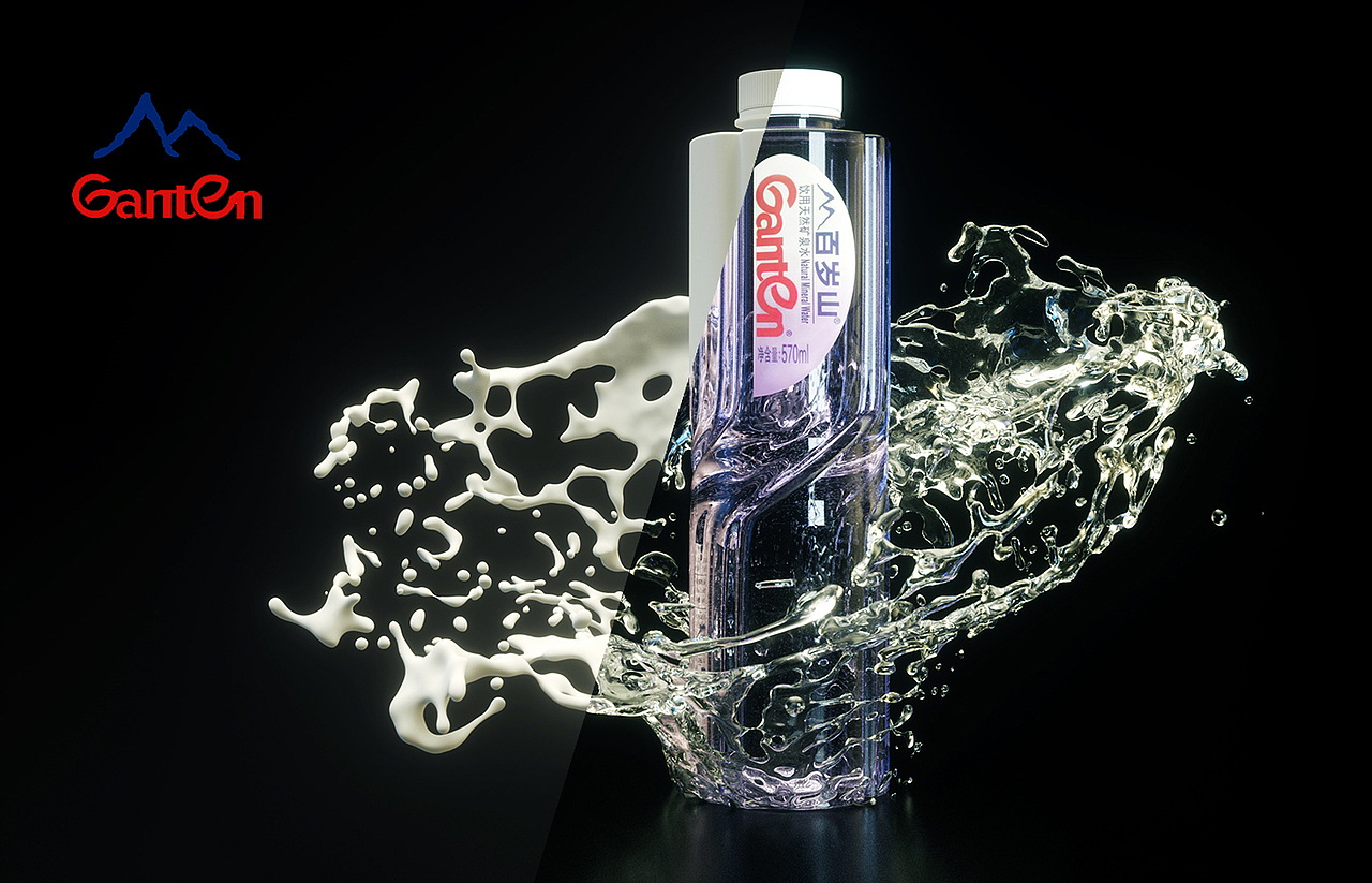 百岁山平面海报