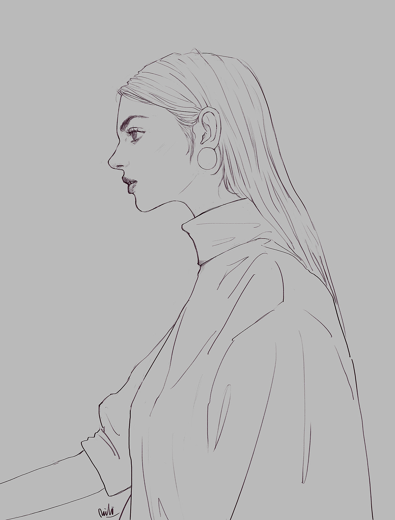 75/100 红豆（另附三张速写练习（图ZMjA3NzI5MDA0） - 艺术插画 - 站酷设计师芈砾原创素材 - 站酷ZCOOL