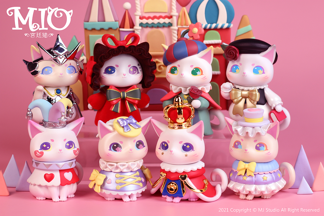 【盲盒设计】Mio宫廷猫