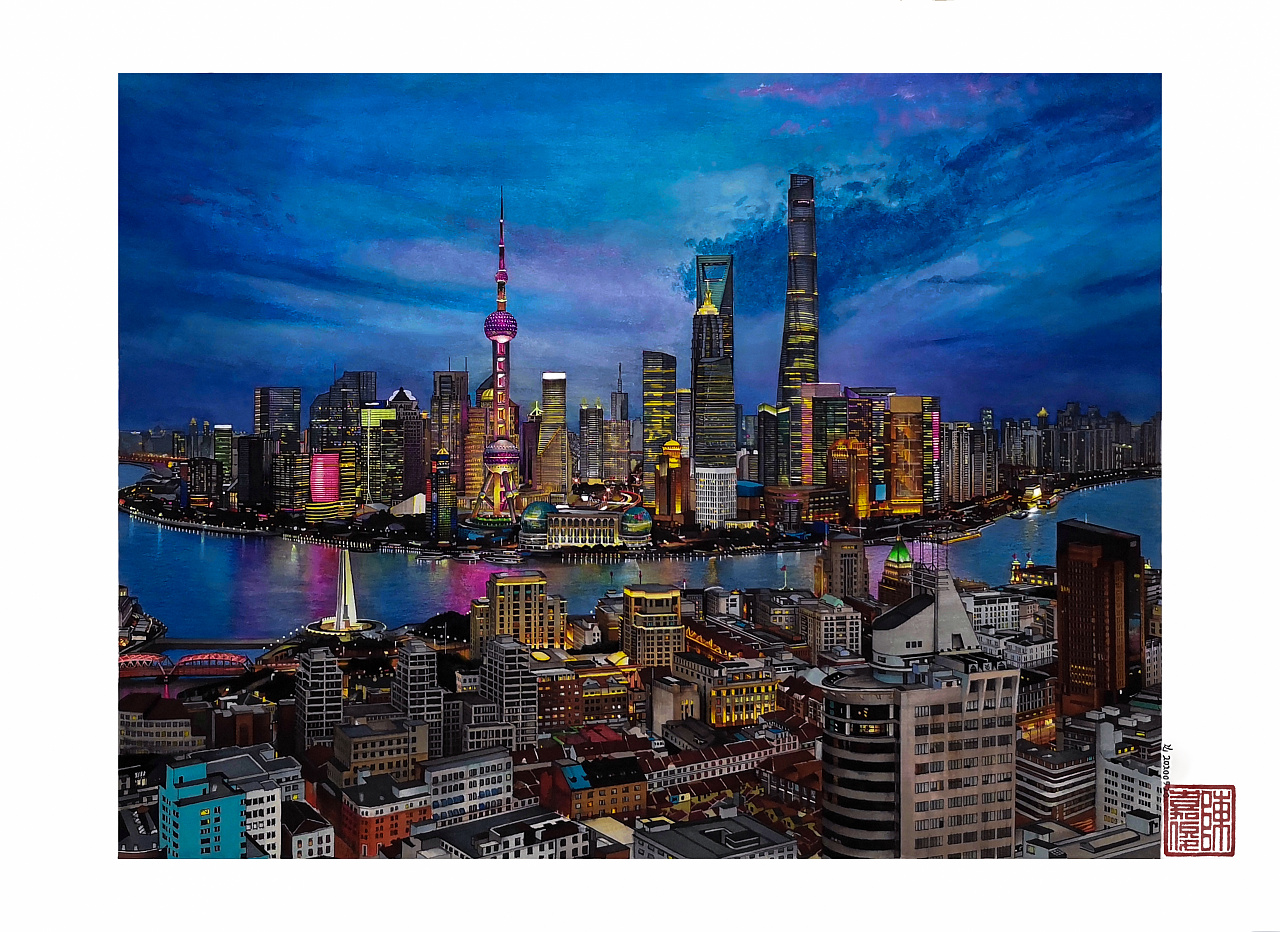 《上海》手绘合集|纯艺术|绘画|赵航马克笔_原创作品-站酷ZCOOL