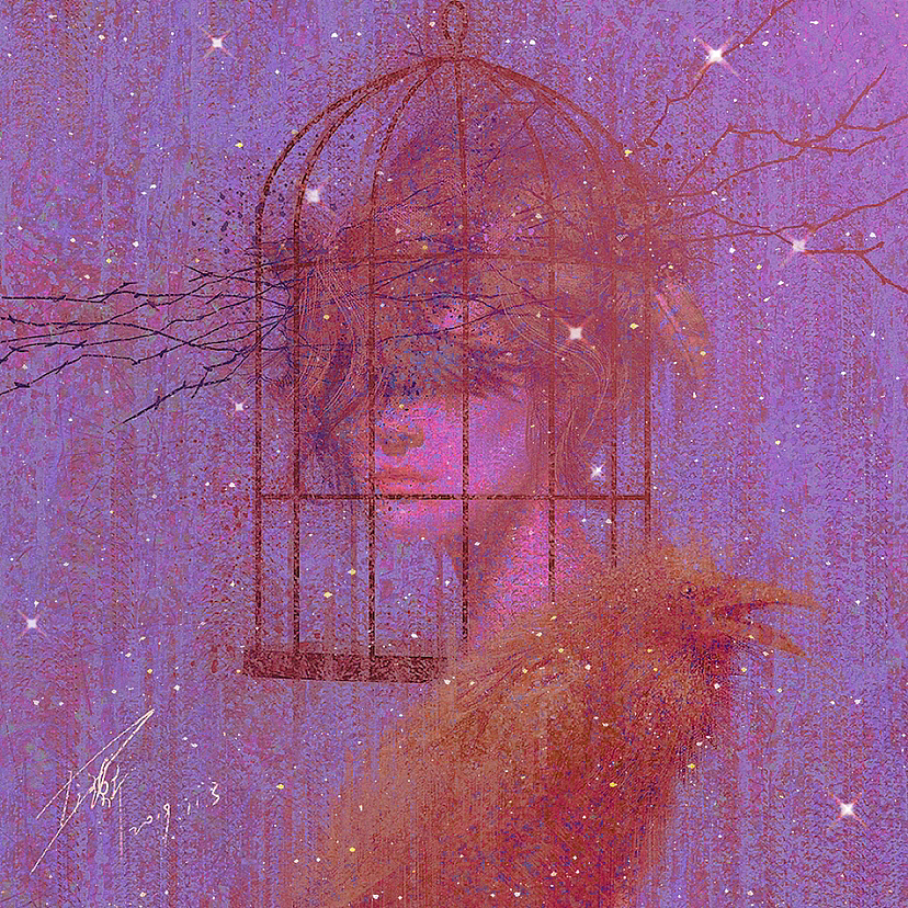 澌作品小合集——暗夜版调色（图ZMzUzNjAxMzAw） - 艺术插画 - 站酷设计师DISS澌原创素材 - 站酷ZCOOL