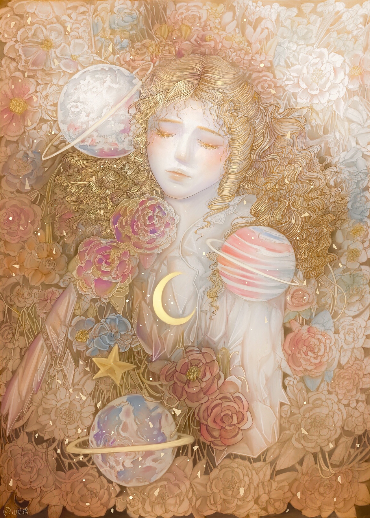 原创插画作品合集（图ZMzcxNTQ4NTk2） - 艺术插画 - 站酷设计师金子未散原创素材 - 站酷ZCOOL