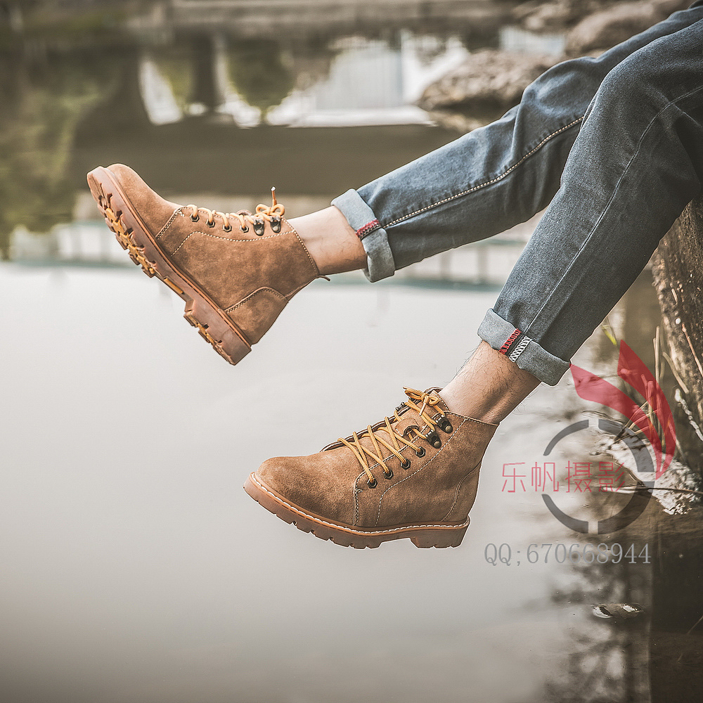 鞋子拍摄 外景模特拍摄 男鞋外景拍摄