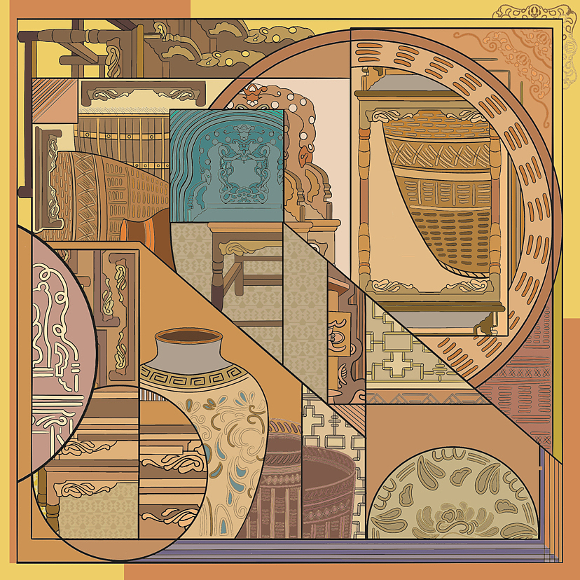 西兰卡普图纹创新——以土家族建筑为例