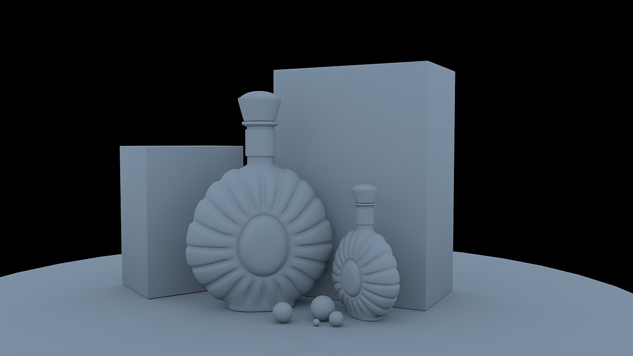C4D  产品渲染