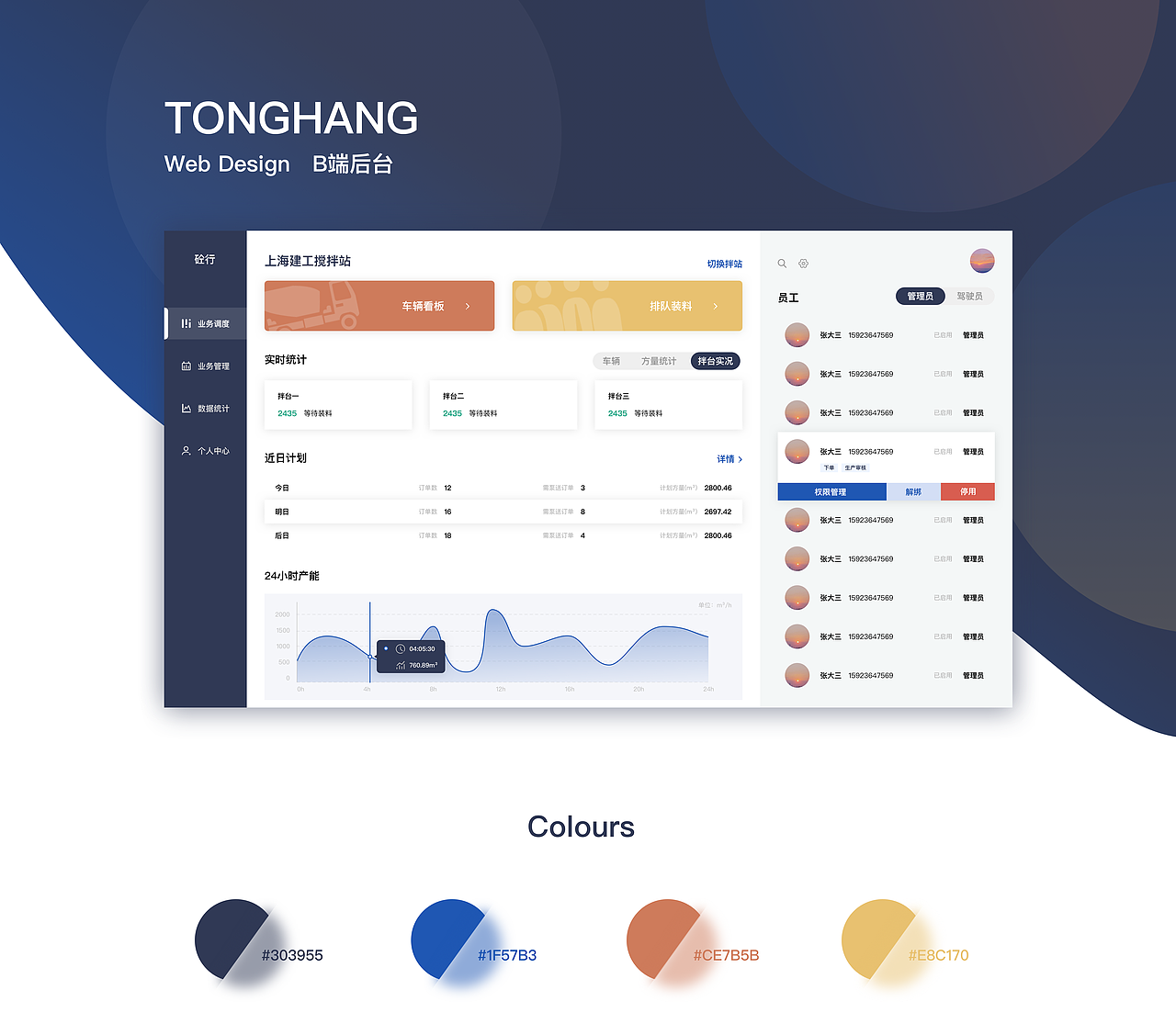TONGHANG-B端网页后台