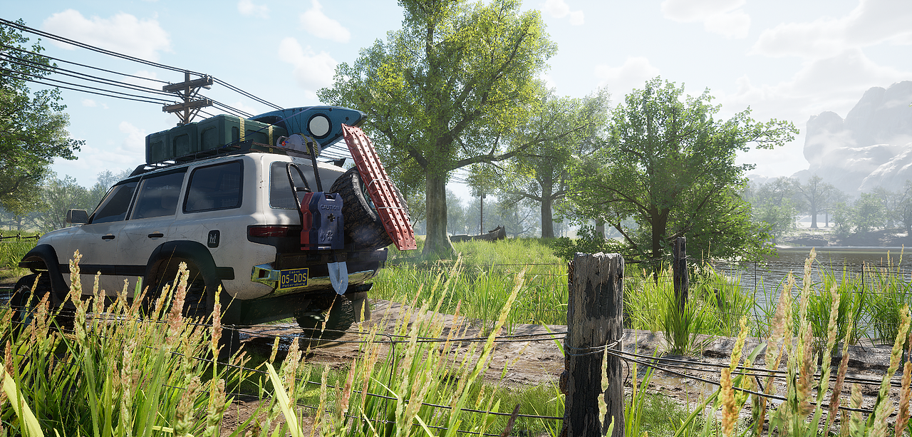 分享收藏ue4-麦田之二哈偷吃水果场景小练习ue4-怒海潜龙瀑布场景