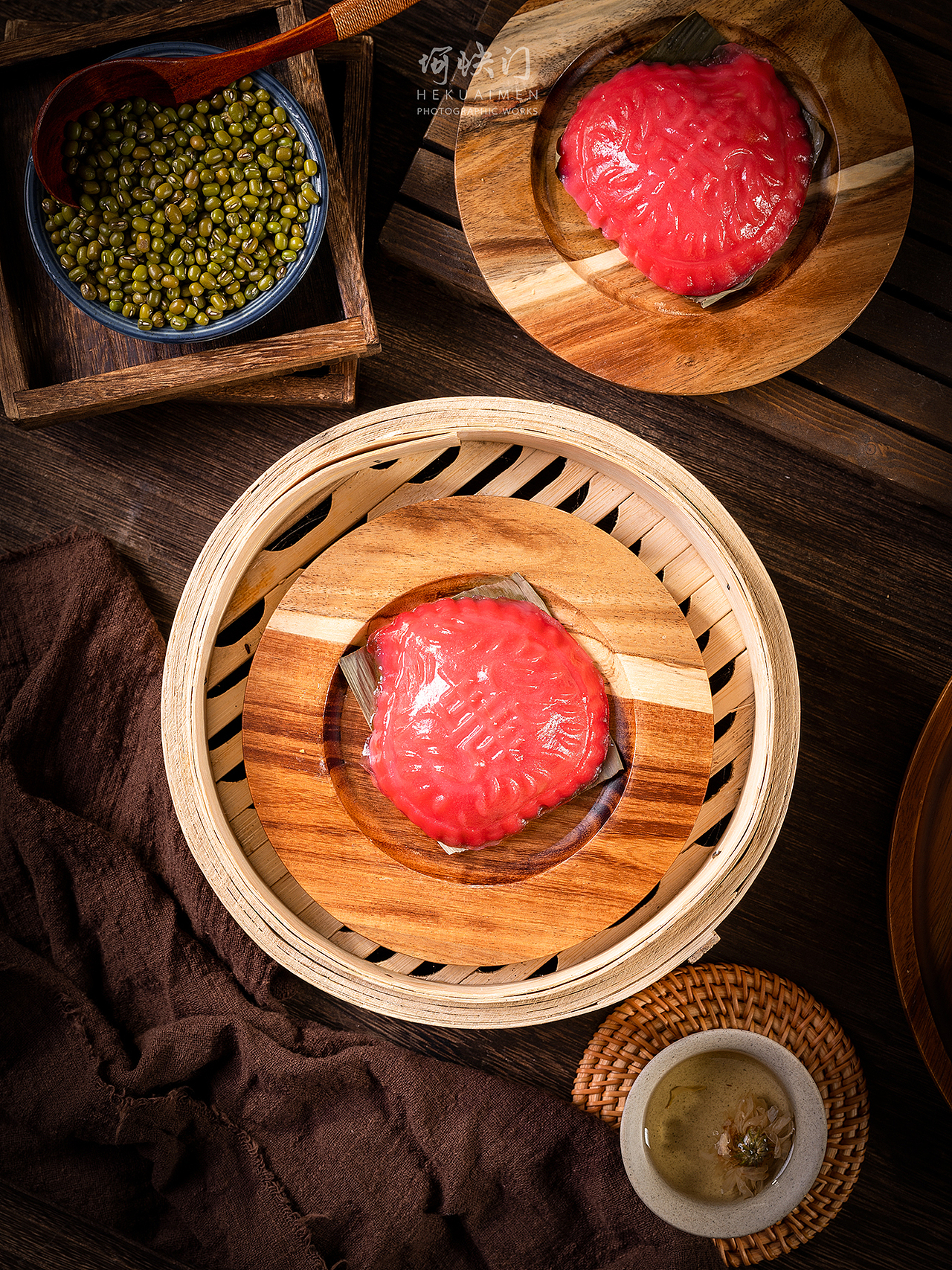 粤西特产小吃拍摄｜粽子、籺、煎堆（图ZMzM4ODYzMDA0） - 美食摄影 - 站酷设计师何快门原创素材 - 站酷ZCOOL