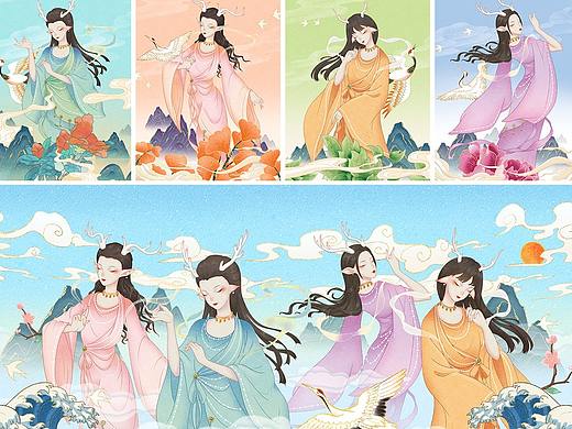 【鹿春堂】茶饮品牌主视觉